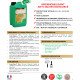 ImperGuard Ultra Formule Végétale - Imperméabilisant Super Antitache Incolore Biosourcé, Biodégradable - Toute Pierre -3L- 30m2